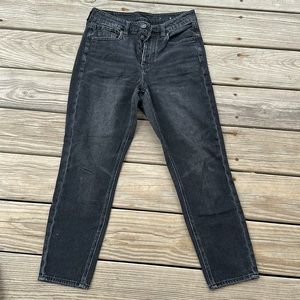 American eagle black jeans size 2
